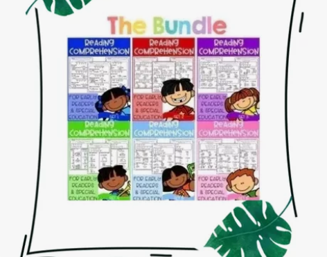 风靡国外的英语阅读作业纸练习纸打印纸 美国...