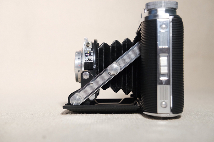 爱克发 agfa  75/3.5 皮腔折叠机