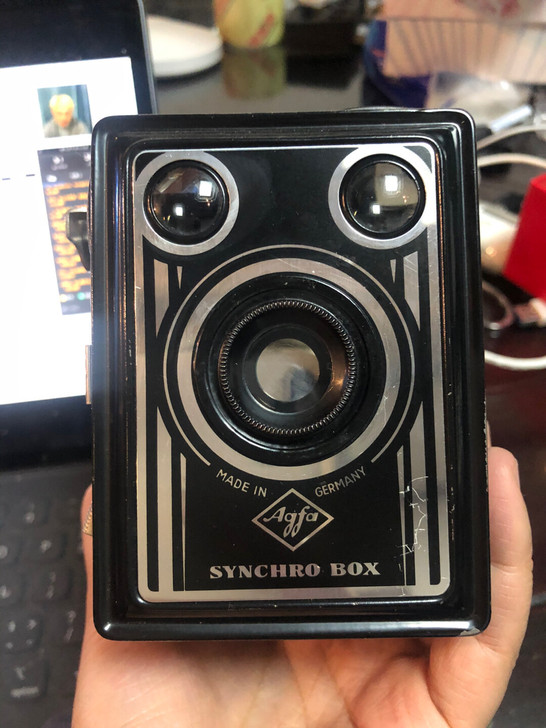 古董相机AGFA SYNCHRO BOX ...