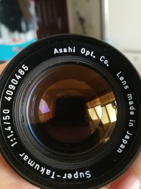 闲置很久的super takumar 50...