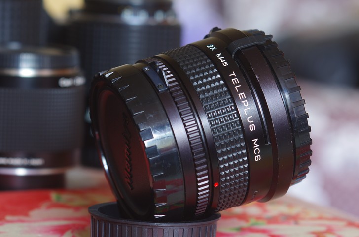 玛米亚645用2x增距镜