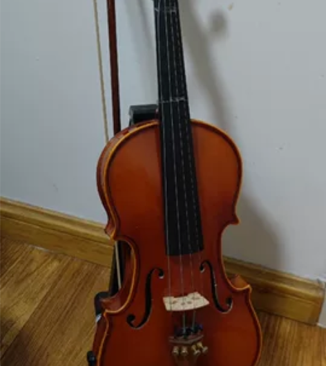 布森手工实木小提琴初学者成人专业级考级演奏...