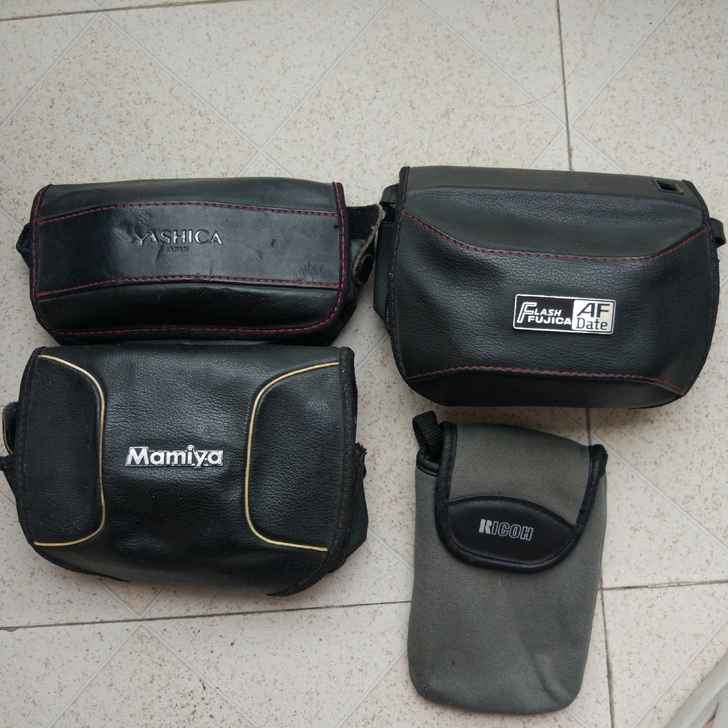 雅西卡 玛米亚 富士 等3个相机包，理光那...