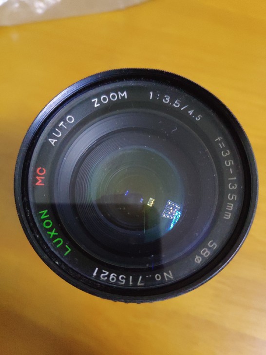 相机镜头，不懂，蒙！可能里面有尘要清理。售...