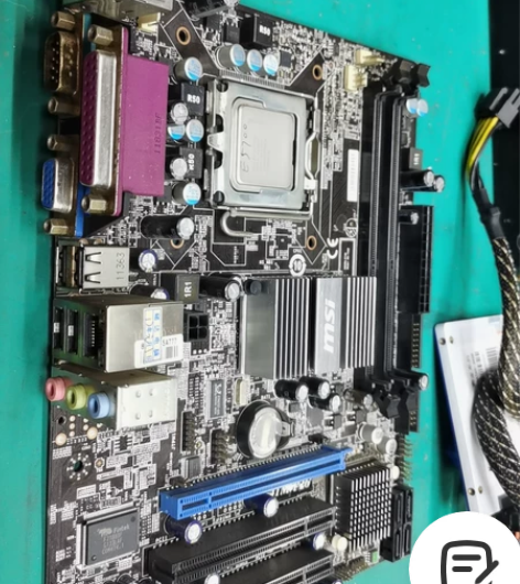 微星intel G41主板，支持三代内存，...