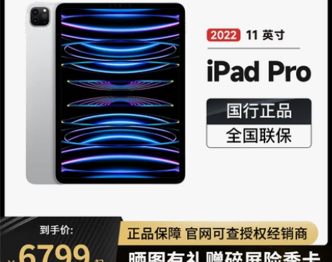 Apple/苹果 11 英寸 iPad P...
