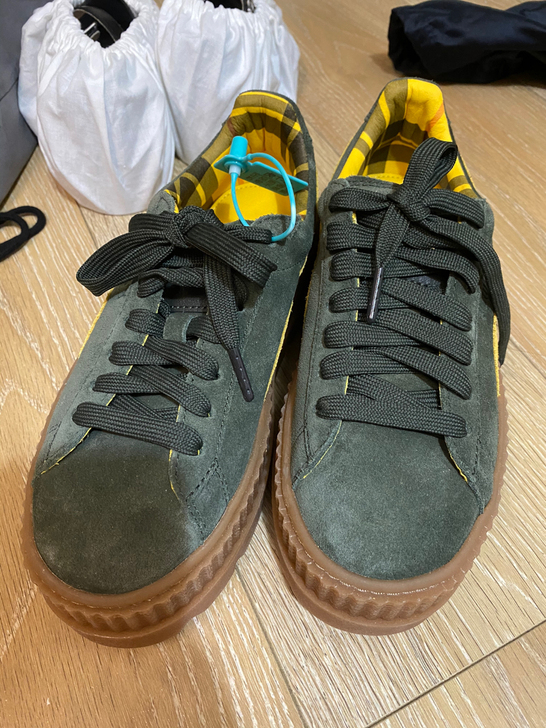 puma彪马蕾哈娜厚底鞋 IU同款