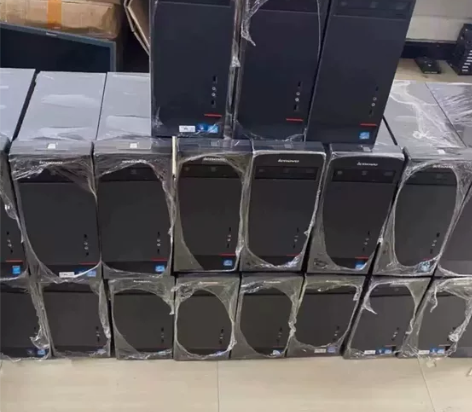【急售】联想9成新原装台式电脑办公家用品牌...