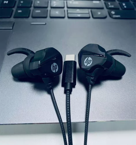 HP/惠普电竞游戏耳机入耳式耳塞电脑有线耳...