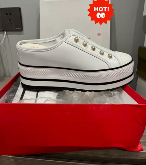 牛皮高底内增高鞋 39码 偏小 轻微瑕疵