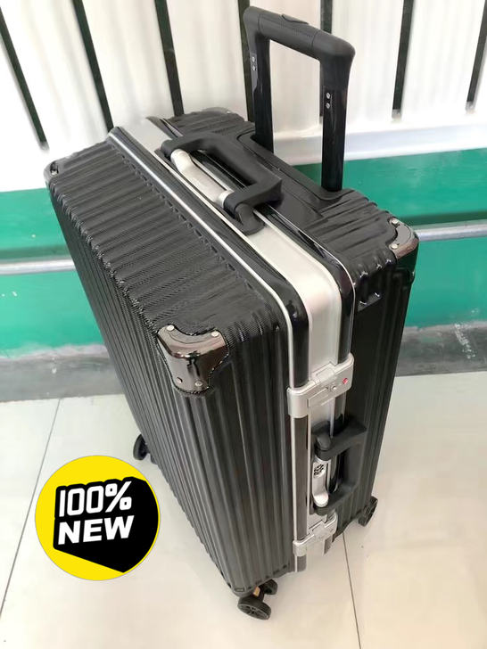 剩5个不多了 全新铝框旅行箱行李箱28寸拉...