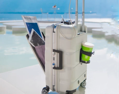 Lucky Club高颜值行李箱女男开口电...