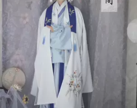 |司南阁| 原创 汉服 绣花 风回雪大全套...