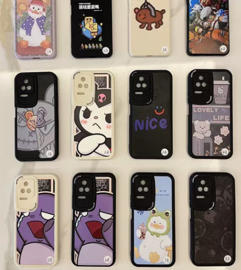 红米k40s手机壳保护套男女款全包防摔超薄...