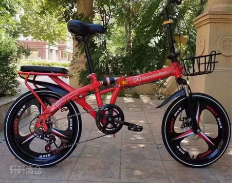 奔驰宝马奥迪折叠自行车20寸成人学生通勤车...