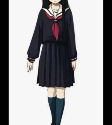 地狱少女阎魔爱cos 衣服假发稻草人鞋子衣...