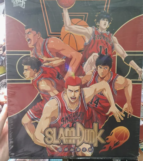 潮卡灌篮高手箱配卡册 全新未拆标价包邮出可...