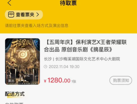 王者音乐剧,长沙梅溪湖大剧院 11月4号晚...