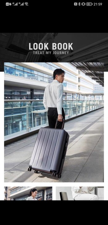 公司之前中奖的90分旅行箱,因为要搬家,家...