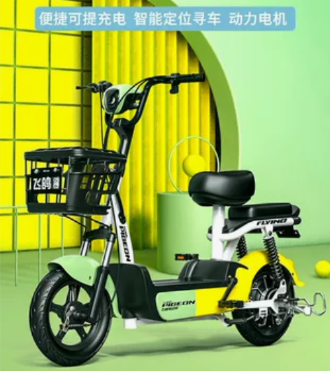 全新，飞鸽电动车批发新国标48V锂电助力续...