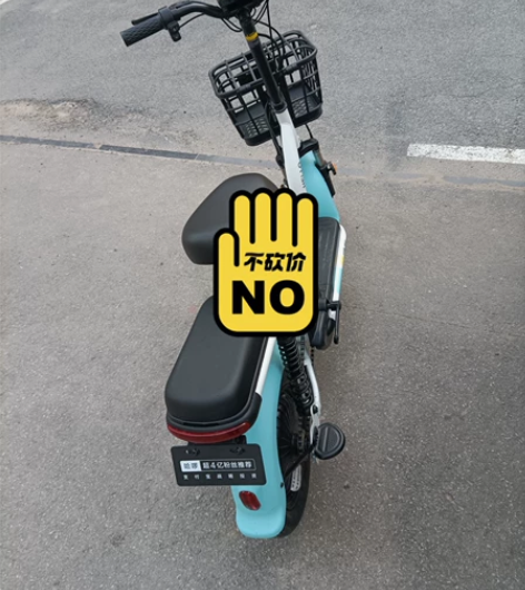 哈啰电动车D51L。2021年10月18日...