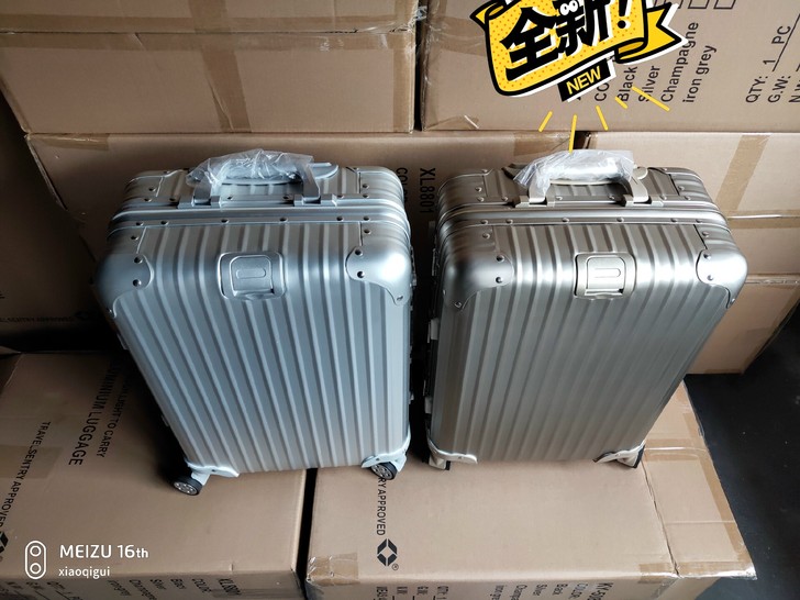 T款923全铝镁合金行李箱20/24寸全金...