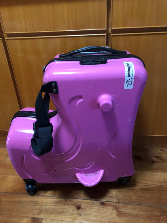 儿童拉杆箱万向轮20寸可坐骑旅行箱木马旅行...