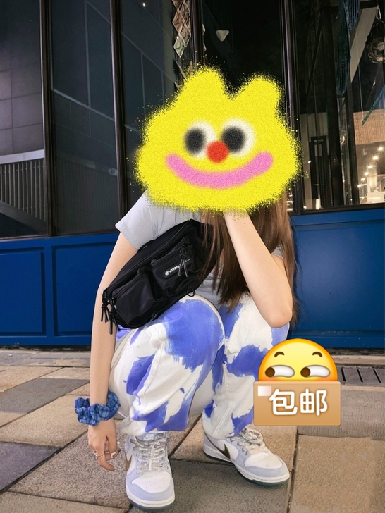 包邮可刀，正品LIVEBOX 街头风多口袋...