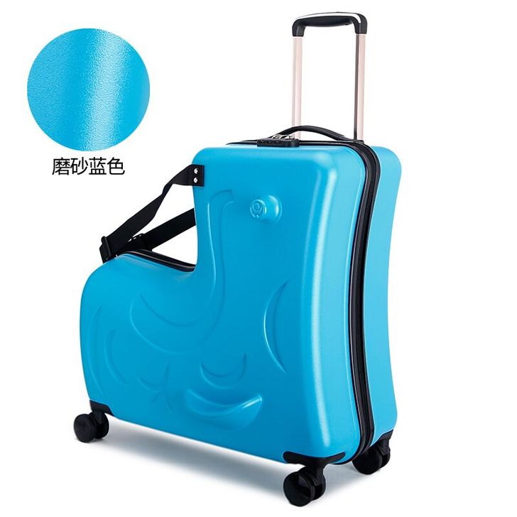 【双品节】儿童行李箱可坐骑拉杆箱女宝宝皮箱...