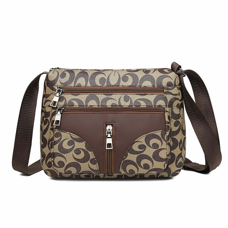 高级感多层中年女包妈妈包2021新款包包女...