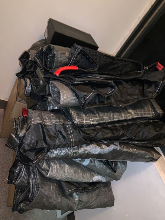 顺丰蛇皮袋，集包袋，九成新，尺寸：50X5...