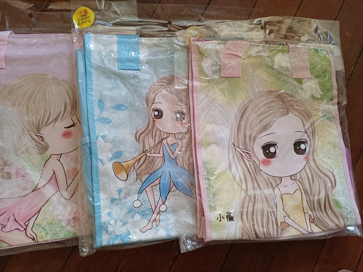 星星聚多层小薇手提袋大容量男女牛津布防水美...