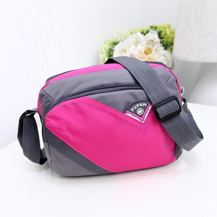 新款防水单肩包女式小包斜挎包包时尚多层