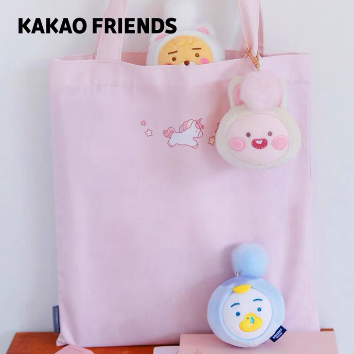 KAKAO FRIENDS 萌趣毛绒钥匙扣...
