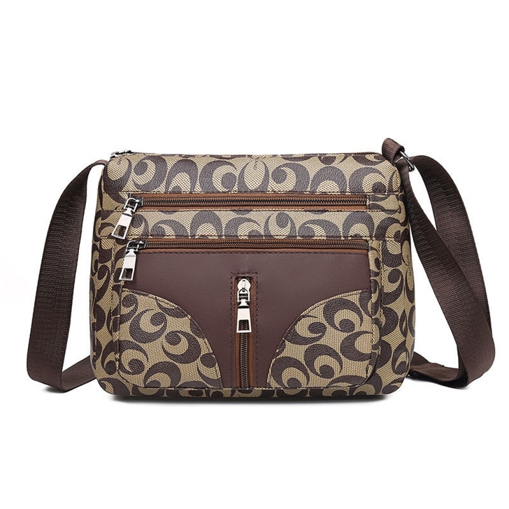 高级感多层中年女包妈妈包2021新款包包女...