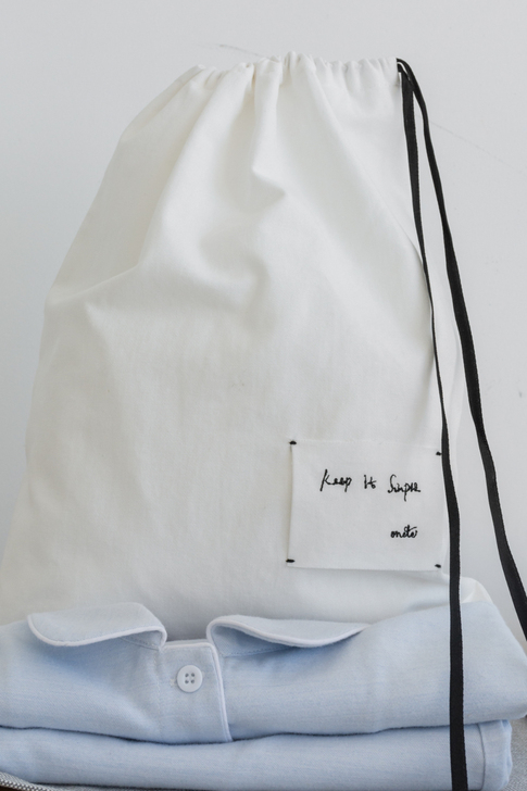 白色收纳袋子 纯棉