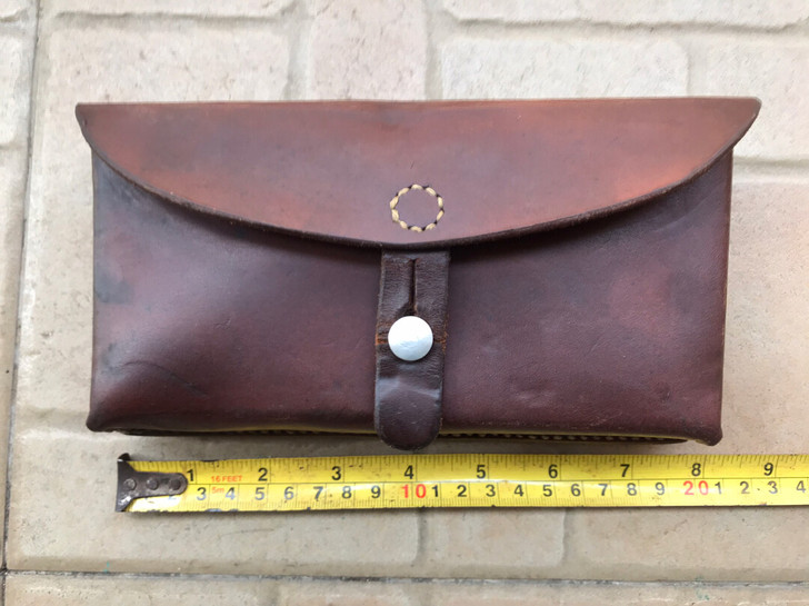 66年瑞士植鞣革弹匣包，真皮腰包