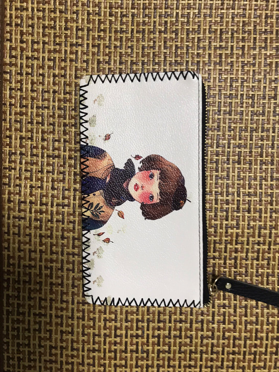 全新真皮多夹层民族风手拎包