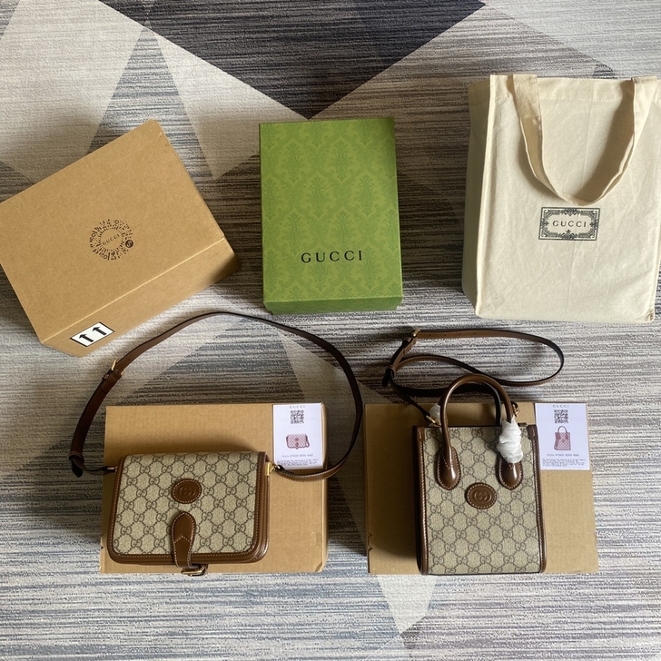 GG Retro mini tote，很庆...