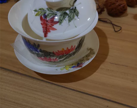 老库存 三才盖碗 感兴趣的话点“我想要”和...