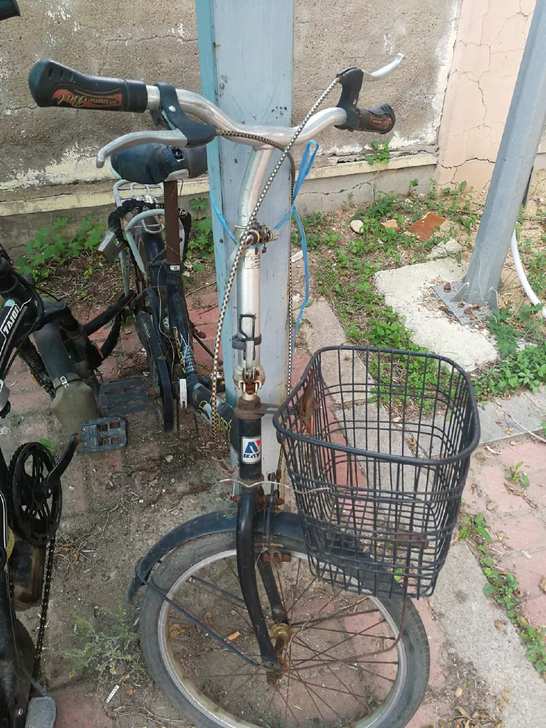 折叠自行车，短程代步，废铁价转。大东兴隆自...