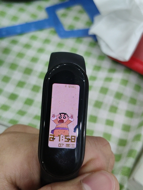 小米手环5智能心率监测蓝牙男女款运动计步器...