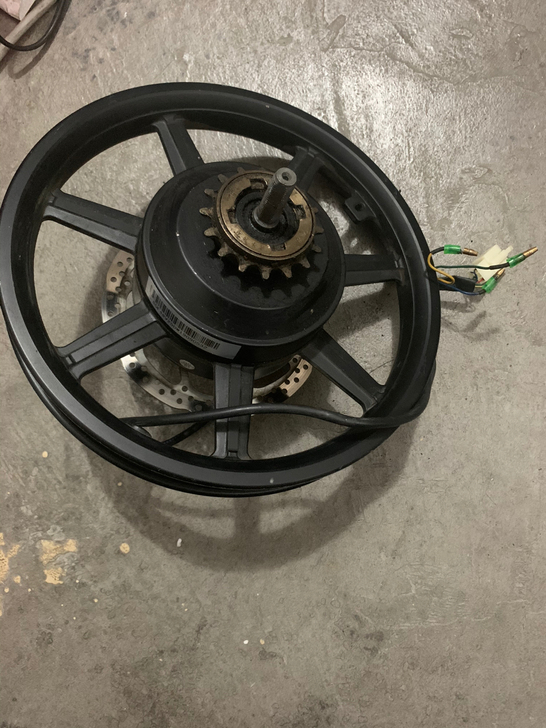 代驾电动车14寸电机，控制器，转把。电机4...