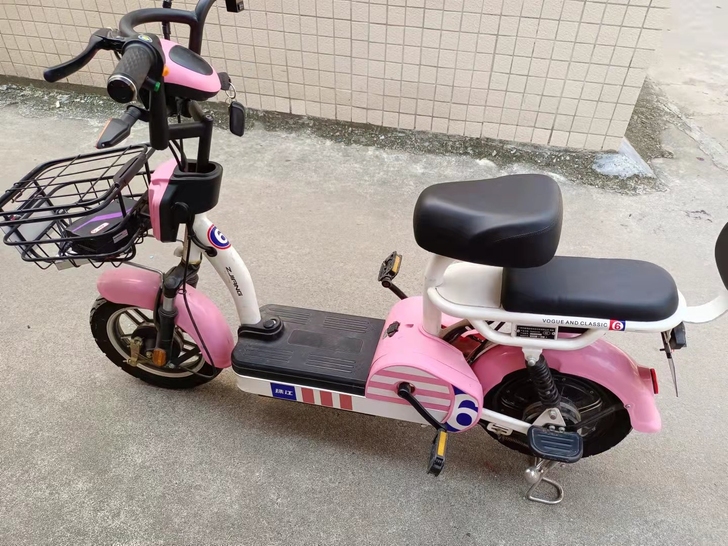 电动车，九成新，买了一直放家里太久了电池坏...