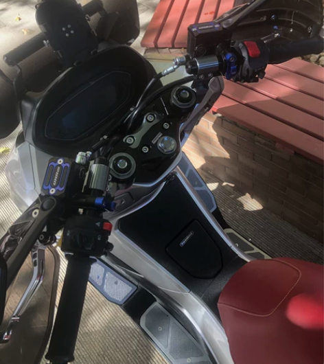 适用豪爵UHR150改装 可调节高度 分离...