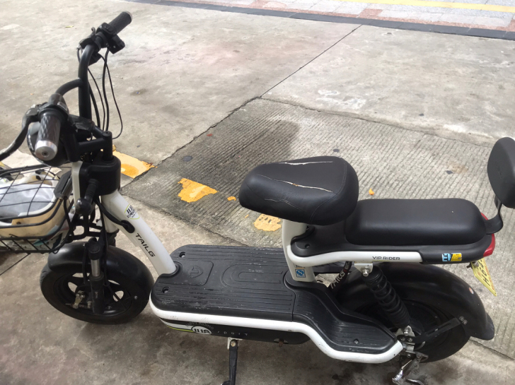 因工作调动出售台铃电动车。还可续航25公里...