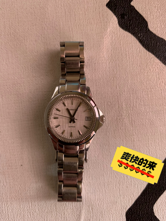 罗西尼5394石英表,正规商场购入,无拆无修