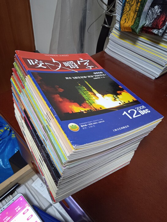 42本《咬文嚼字》期刊，包括：2000年7...
