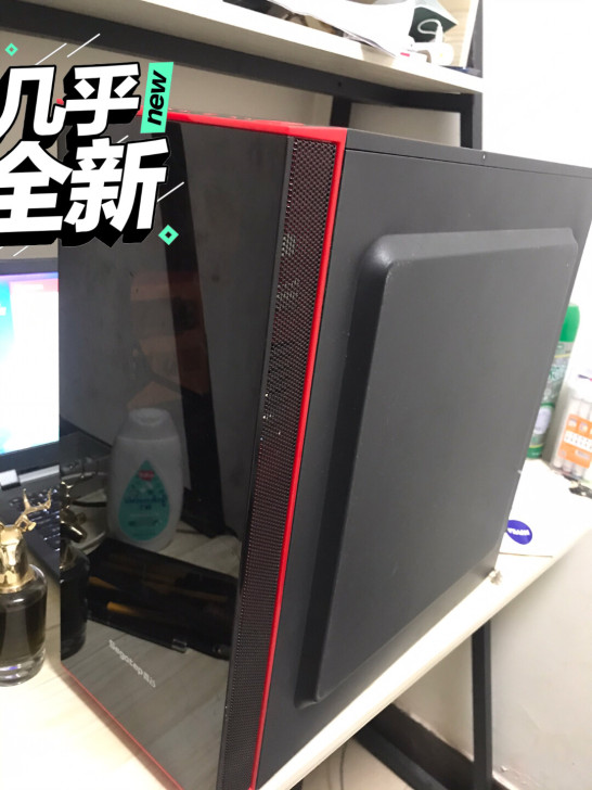 鑫谷机箱带400w额定电源、几乎全新，到付...