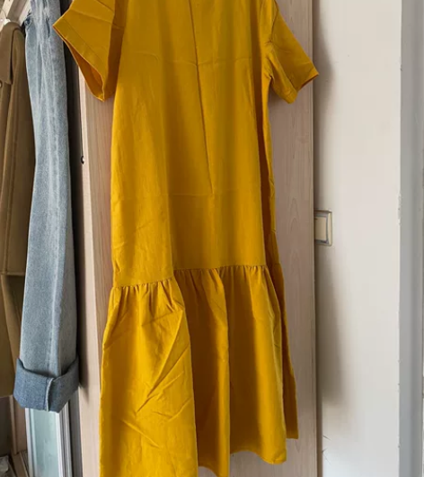 Heygirl黑哥 慵懒风连衣裙女简约冷淡...